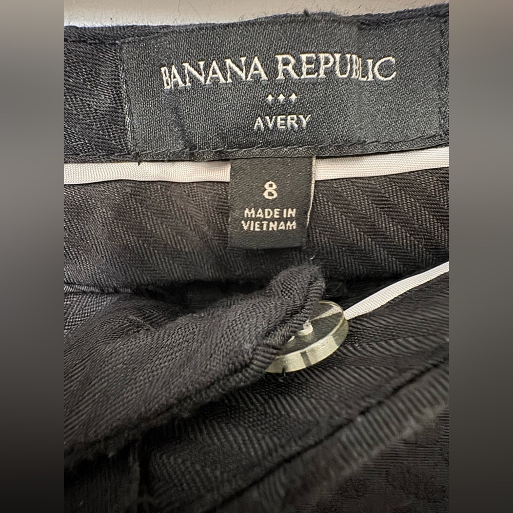 Banana Republic The Avery Black Trouser Pants - Picture 4 of 4